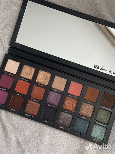 Палетка теней urban decay 