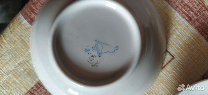 Тарелочки маленькие Дулево