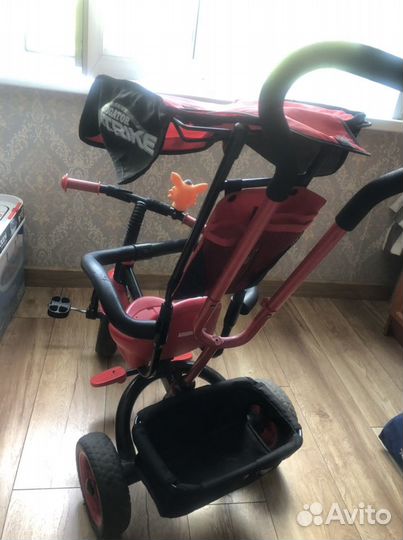 Велосипед детский 3-х колесный с ручкой