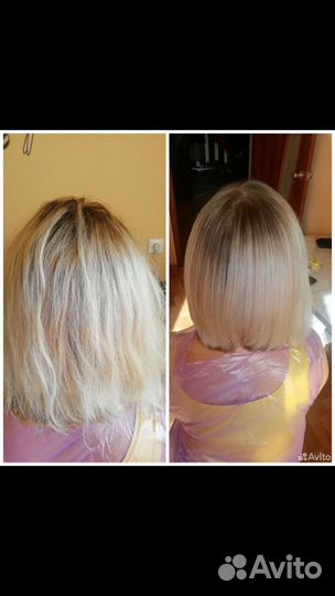 Кератиновое выпрямление волос, биксипластия