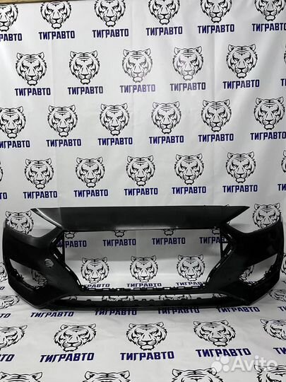 Бампер передний на Hyundai Solaris 2 2017-2020