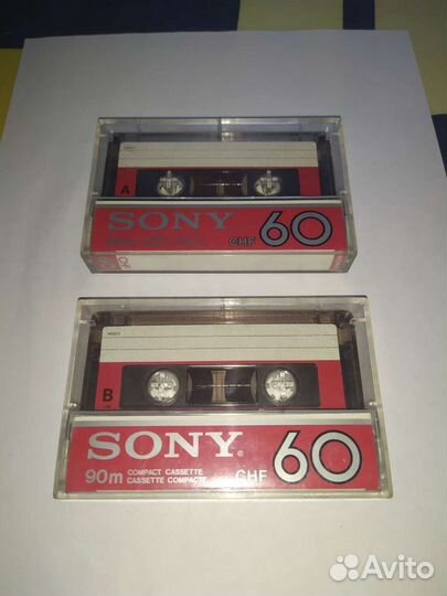 Аудиокассета Sony chf 60