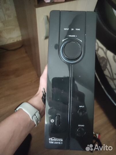 Компьютерные колонки с сабом topdevice tde 237/2.1