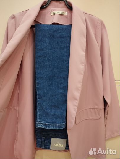 Жакет+джинсы скинни