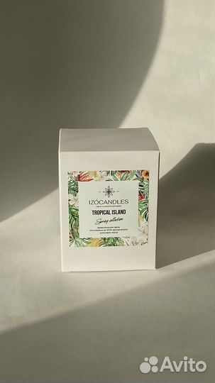 Ароматическая свеча Тропический Остров