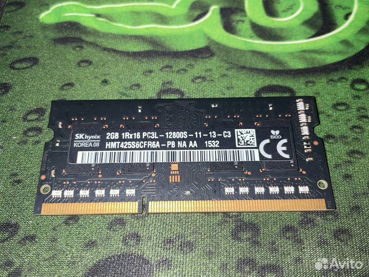 Оперативная память ddr3 для ноутбука