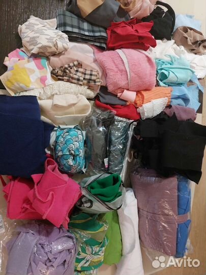 Ткани обрезки для рукоделия и пэчворк