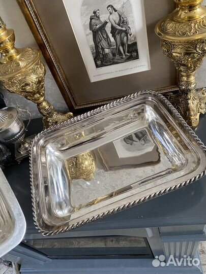 Старинное блюдо для горячего