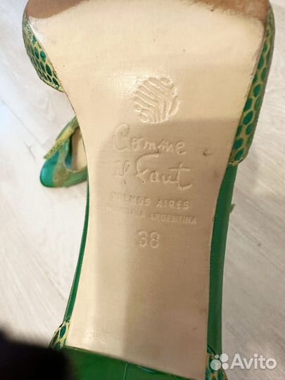 Туфли для Аргентинского танго Comme il Faut