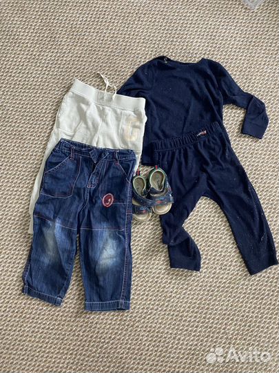 Пакет одежды на мальчика 92-98