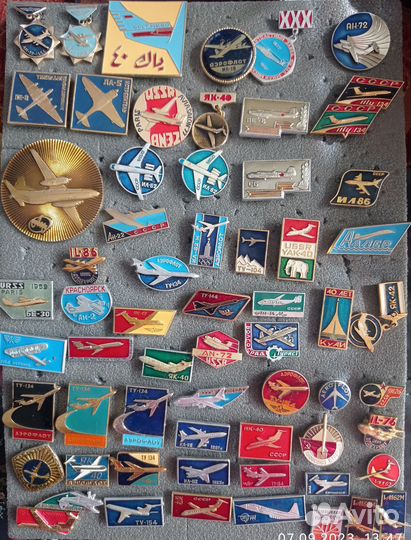 Знаки и значки СССР, авиация