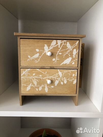 Шкатулка деревянная