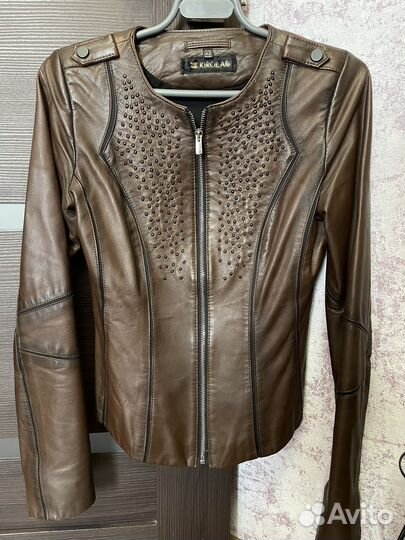 Куртка кожаная женская