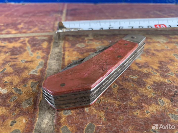 Нож складной перочинный 2 красный