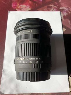 Объектив Sigma DC 17-70mm 1:2.8 EX HSM