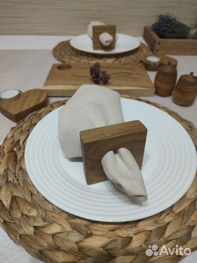 Набор из дуба на две персоны
