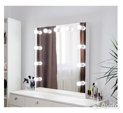 Гримерное зеркало 175/80 на подставке