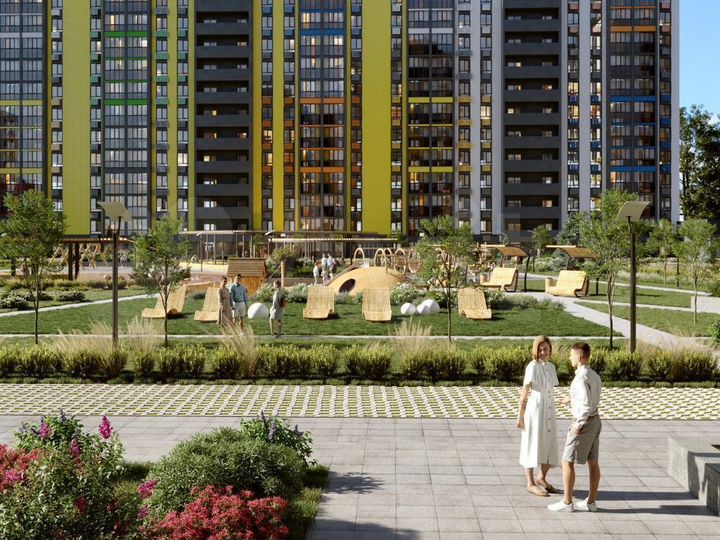 2-к. квартира, 58,6 м², 14/16 эт.