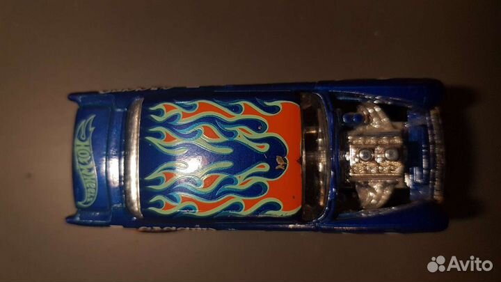 Hot Wheels Flames 55 Chevy Bel Air Gasser