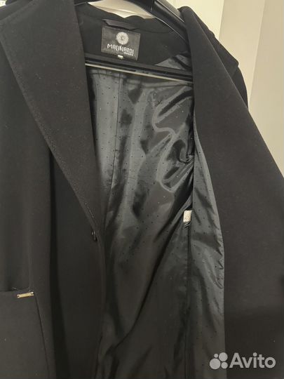 Пальто черное 44