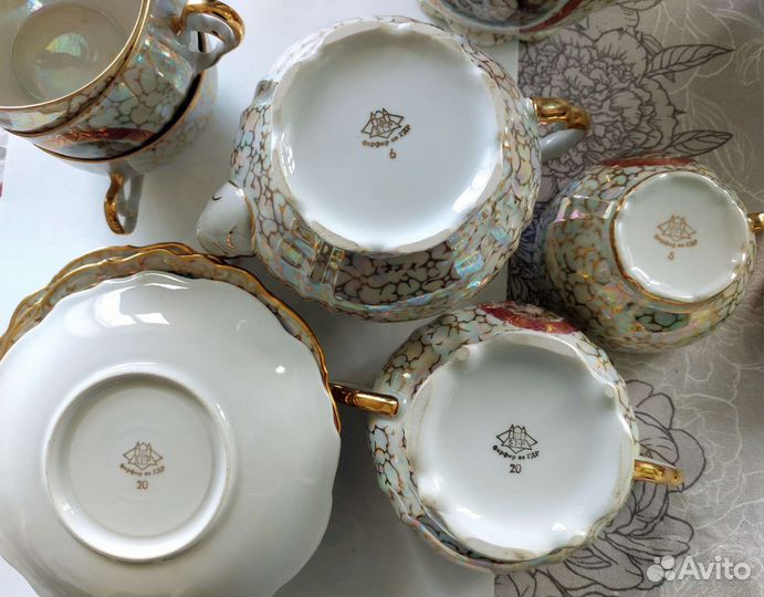 Кофейный сервиз мадонна гдр