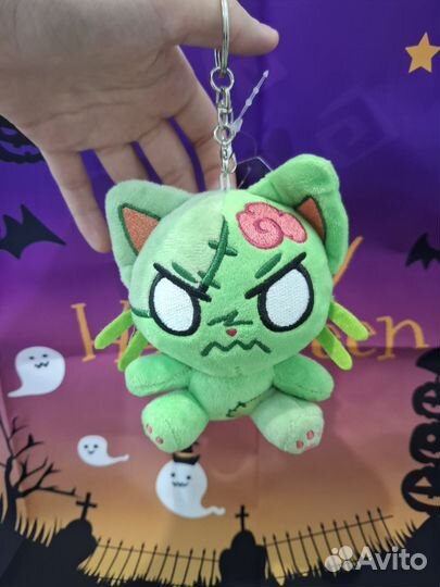 Плюшевые Игрушки Хеллоуин Котики Зомби Тыква