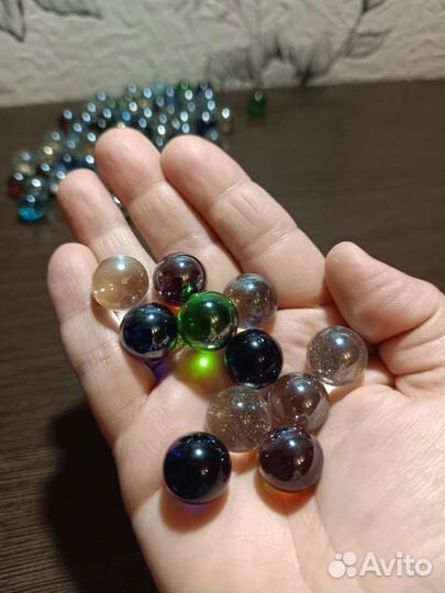 Камешки декоративные (круглые)