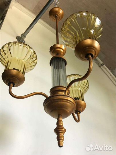 Люстры, светильники, керосинки из СССР