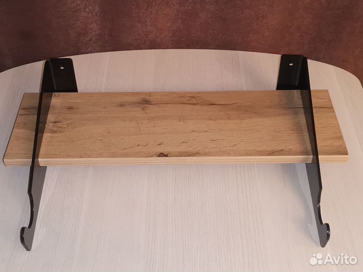 Велосипедный держатель с полкой на стену