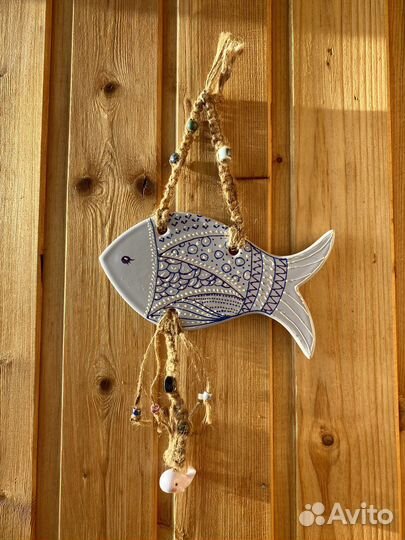 Рыбки керамические ручной работы (в ассортименте)