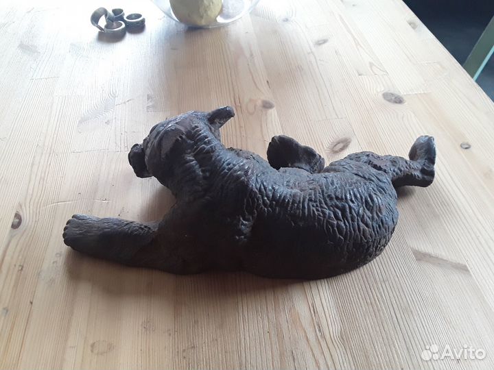 Каслинское литье редкий вид медведя