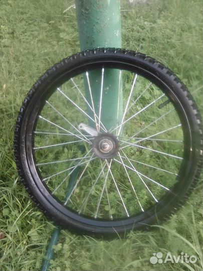 Колесо заднее для велосипеда 20/1.75 в сборе