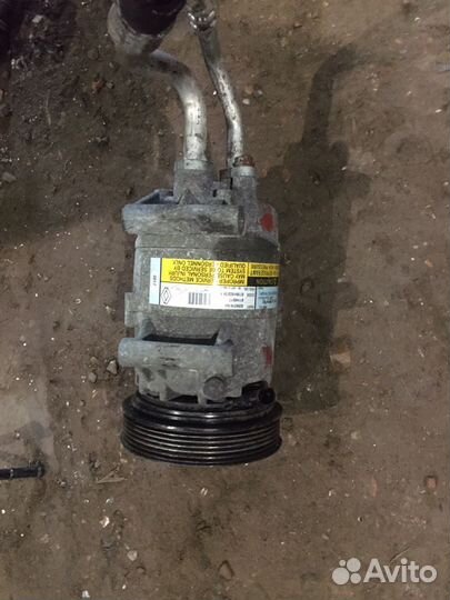 Компрессор Кондиционера Renault Megane 2 2002-2009