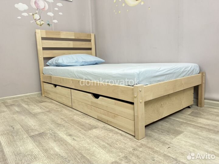 Детская кроватка из массива от 3 лет