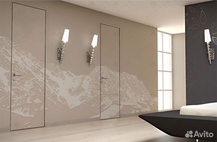 Двери межкомнатные Инвизибл