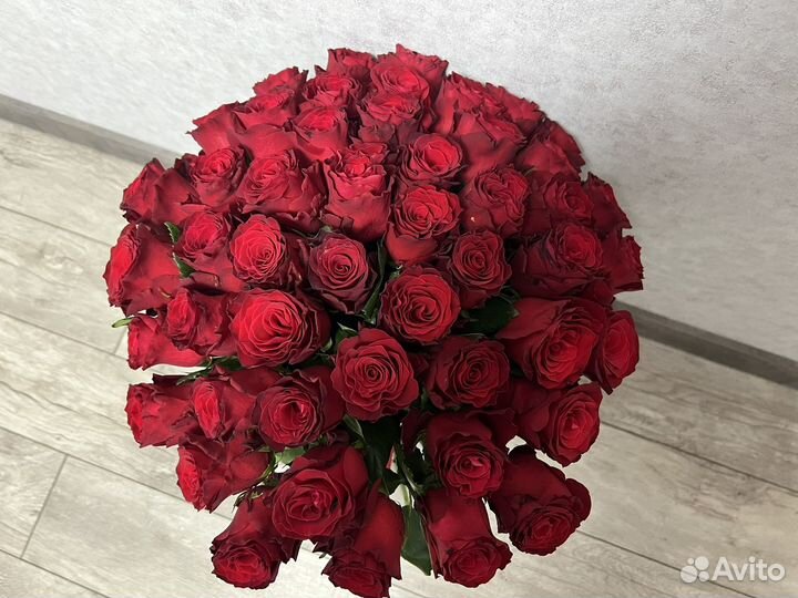 Розы. 101 роза 51 роза. Доставка цветов и букетов
