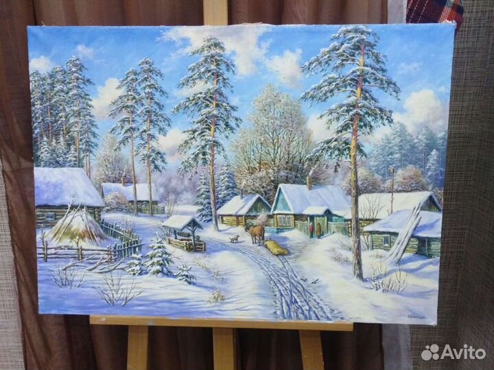 Картина маслом “Летние“/ новые