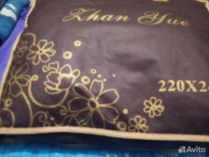 Плед травка