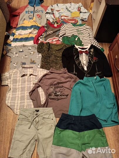 Пакет одежды на мальчика 110-116