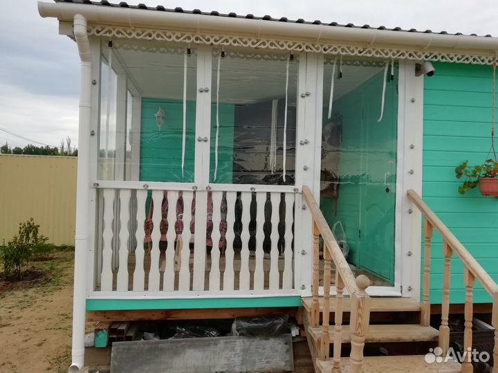 Мягкие пвх окна на беседку