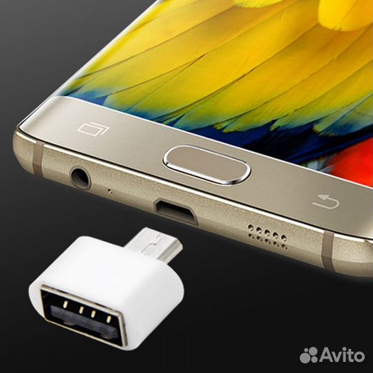 Адаптер microusb - USB (OTG)