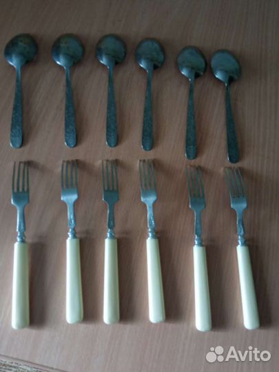 Набор вилок и ложек СССР