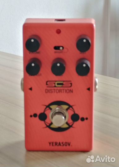 Гитарный дисторшн Yerasov RS - 10 серии SCS