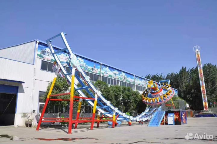 Аттракцион диско на трейлере