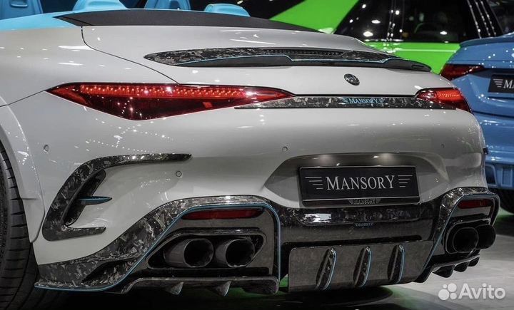 Карбоновый обвес Mansory Mercedes SL AMG