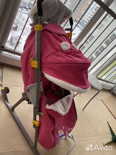 Коляска санки