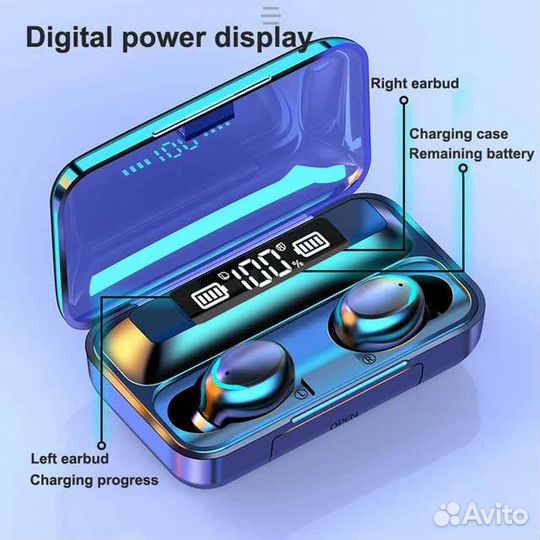 Беспроводные bluetooth наушники с микрофоном