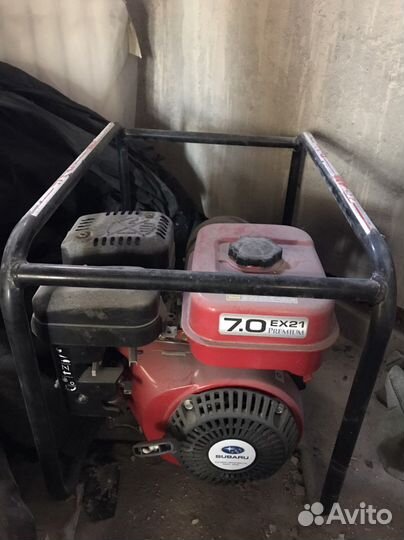 Генератор бензиновый genmac 3,5квт почти новый