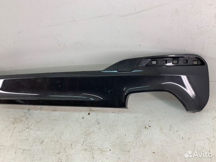 Накладка бампера задняя Bmw 5Er G30 2016