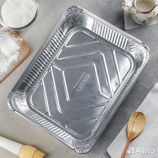 Набор форм для выпечки из фольги Доляна, 3,1 л, 2